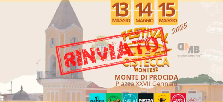 Festival della Cistecca rinviato per scosse sismiche nei Campi Flegrei