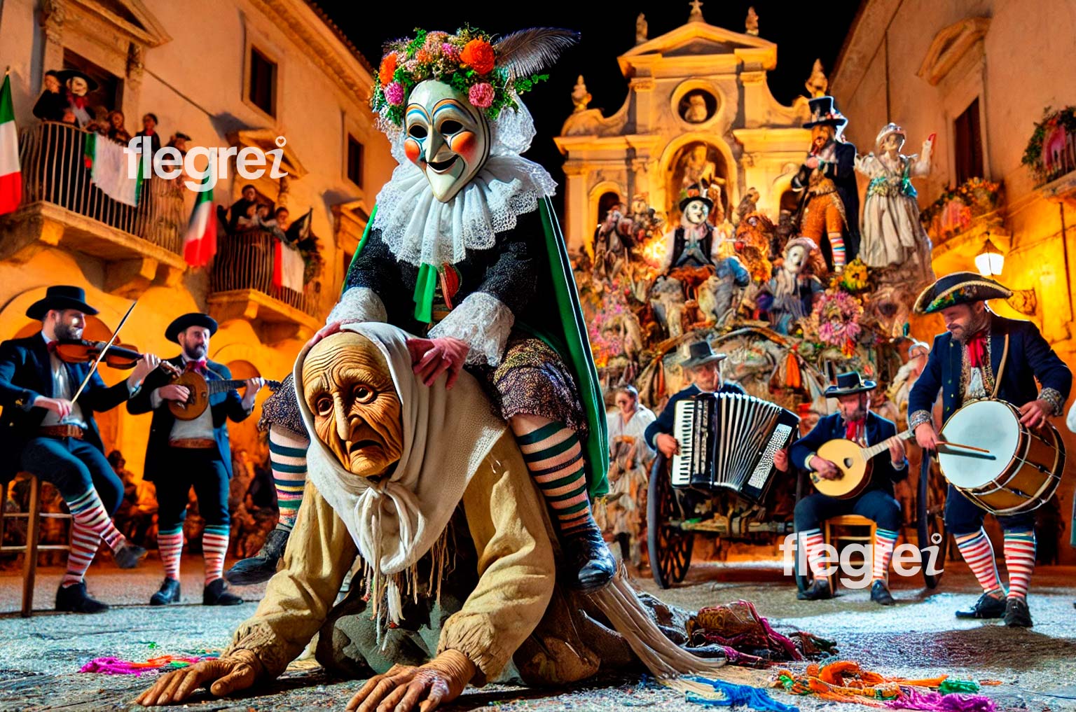 vedova del carnevale